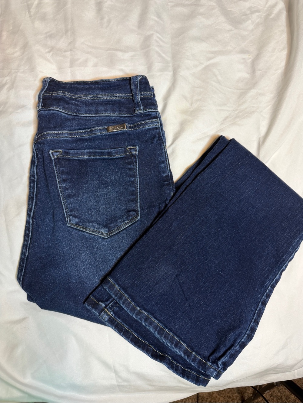 KanCan Women's Dark Boot Cut Jeans